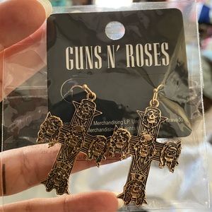Guns N’ Roses earrings